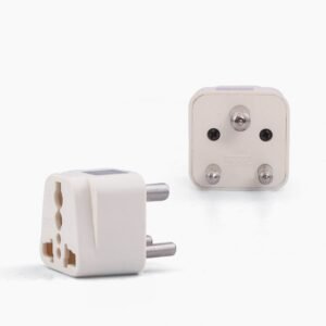 6 AMP Brass Fitting 3 Pin Plug