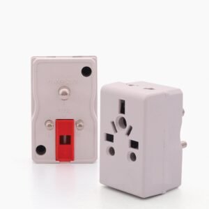 6 AMP white color multi Plug