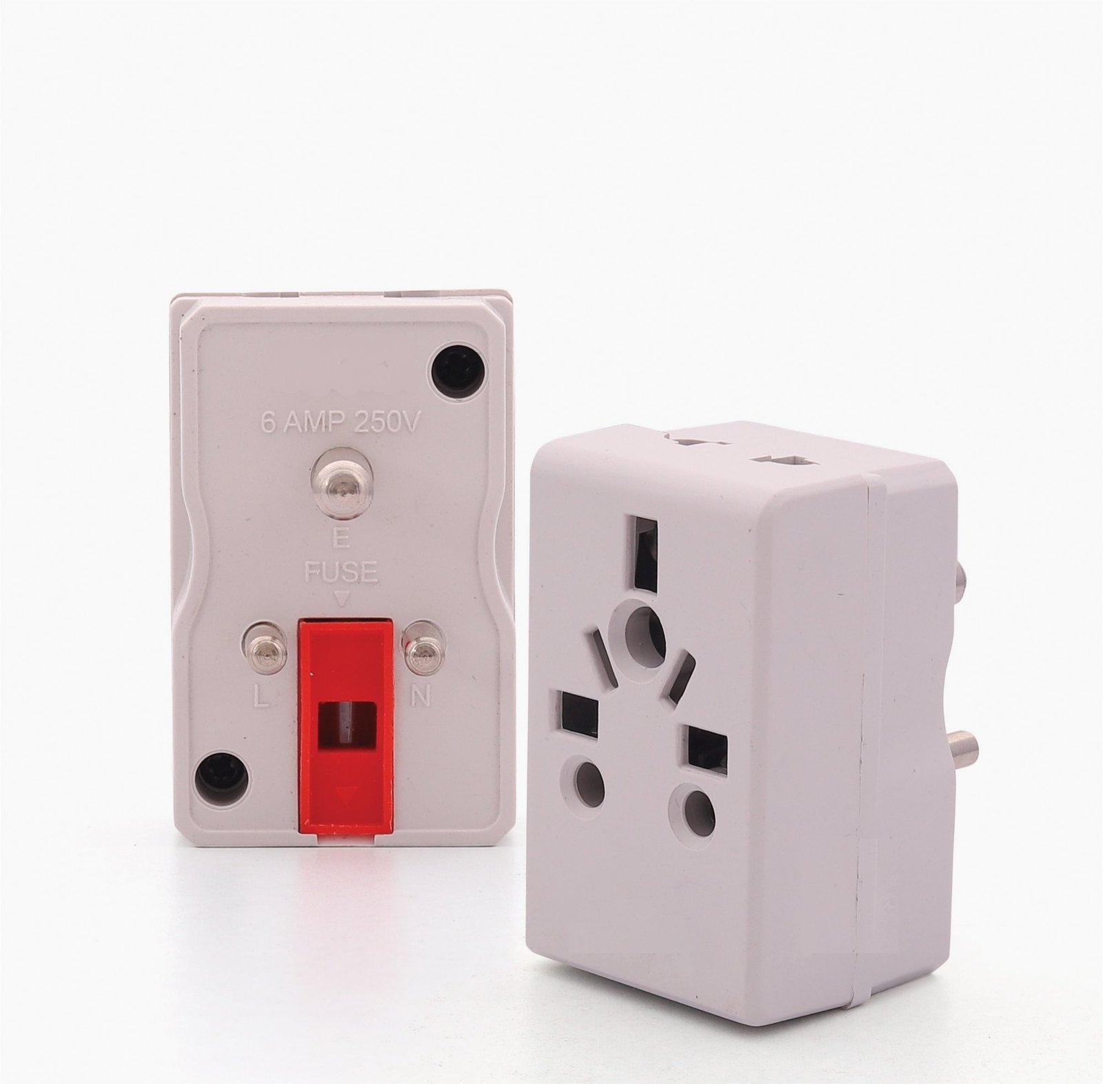 6 AMP white color multi Plug 6 AMP white color multi Plug